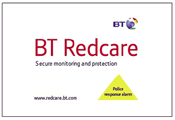 Red Care Sticker